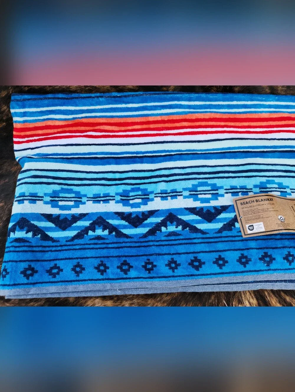 Wrangler Beach Towel Blanket